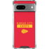 NFL Kansas City Chiefs Red Performance Series Google Pixel 7a Clear Case